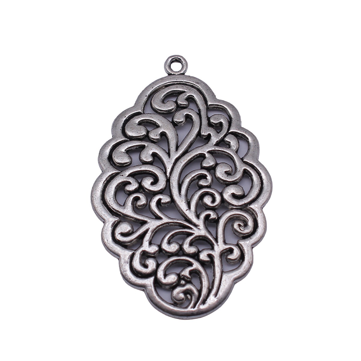 Ethnic Fashion Jewellery - Liontin Mandala Etnik Boho Bunga Kehidupan,