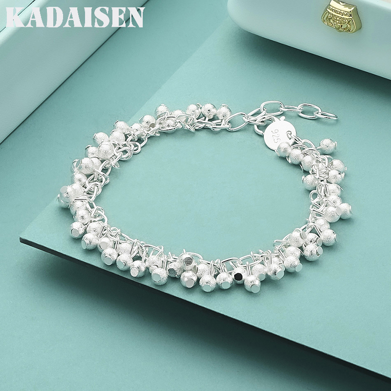 Women'S Ethnic Fashion Brands - Gelang Manik-manik Anggur Perak Murni 925