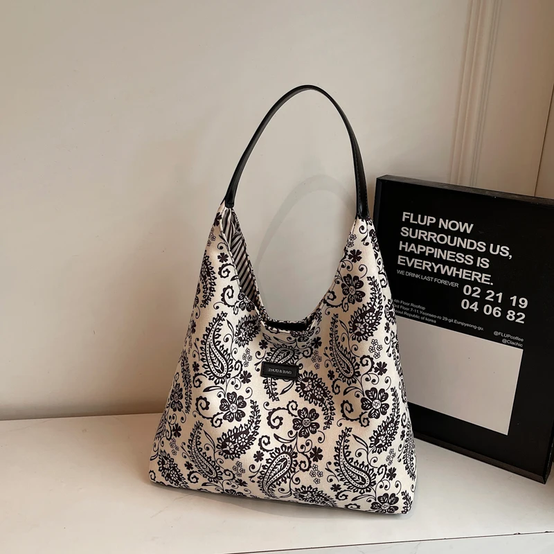 Women'S Ethnic Fashion Brands - Tas Tote Kapasitas Besar Pola Nilon