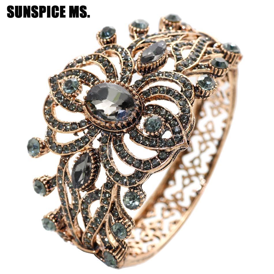 Women'S Ethnic Fashion Brands - Gelang Bohemia Vintage etnik manset warna