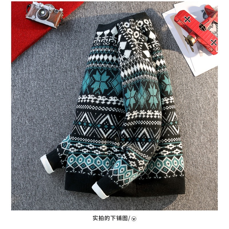 Atasan Rajut Sweater Gaya Etni - Ethnic Fashion For Men ulasan dan harga