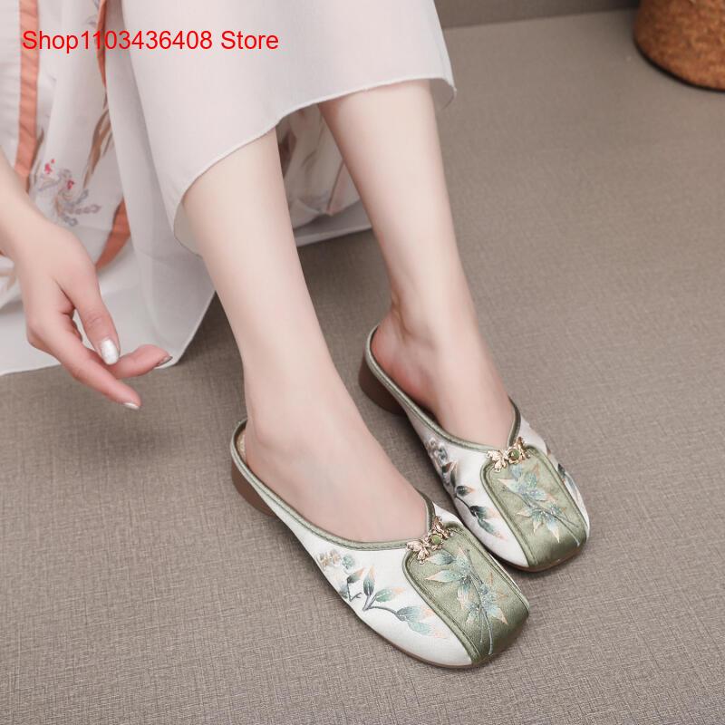 Sandal Bordir Baru untuk Rumah - Ethnic Fashion Women ulasan dan harga