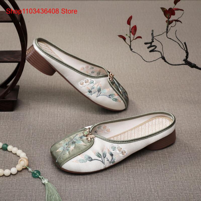 Sandal Bordir Baru untuk Rumah - Ethnic Fashion Women ulasan dan harga