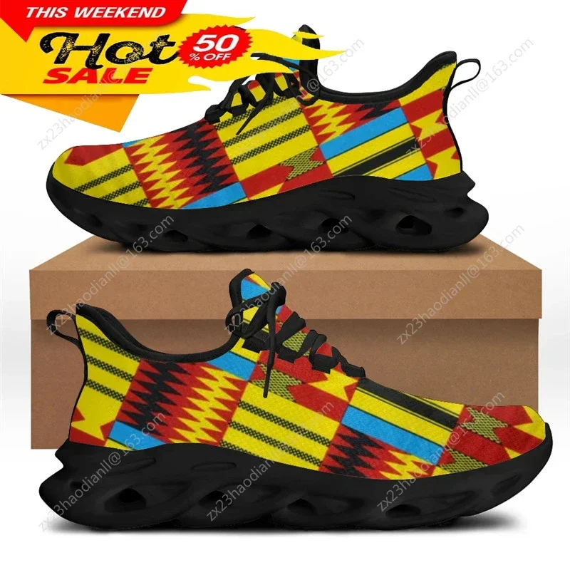 Sepatu Sneaker Pola Etnis Afri - Ethnic Fashion Women ulasan dan harga