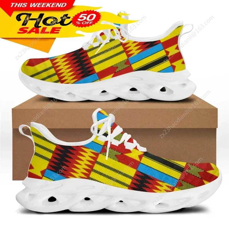 Sepatu Sneaker Pola Etnis Afri - Ethnic Fashion Women ulasan dan harga