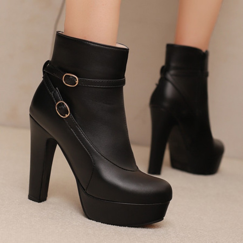 Sepatu Bot Platform Modis Sepa - Ethnic Fashion Women ulasan dan harga