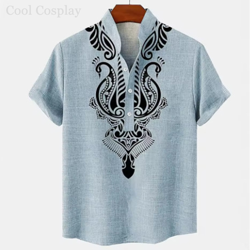 Atasan Retro Pria Kemeja Henle - Ethnic Fashion For Men ulasan dan harga