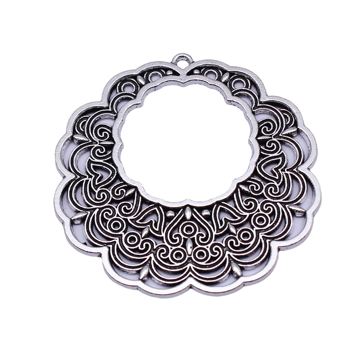 Liontin Mandala Etnik Boho Bun - Ethnic Fashion Jewellery ulasan dan harga
