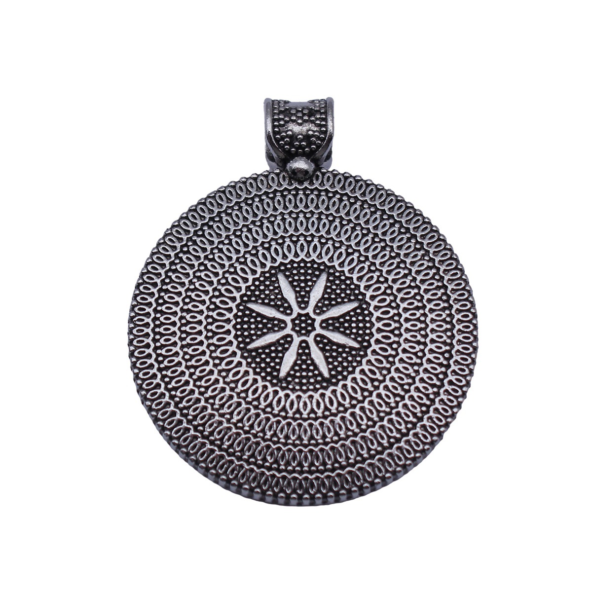 Liontin Mandala Etnik Boho Bun - Ethnic Fashion Jewellery ulasan dan harga
