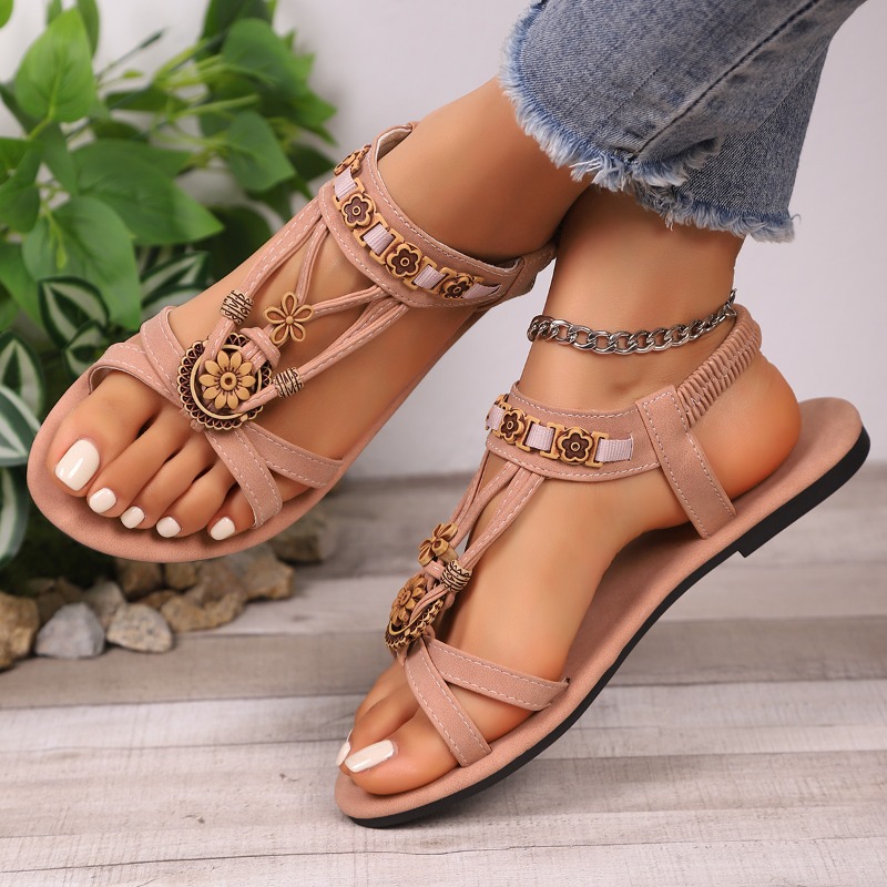 Sandal Sol Lembut Angin Etnik  - Ethnic Fashion Women ulasan dan harga