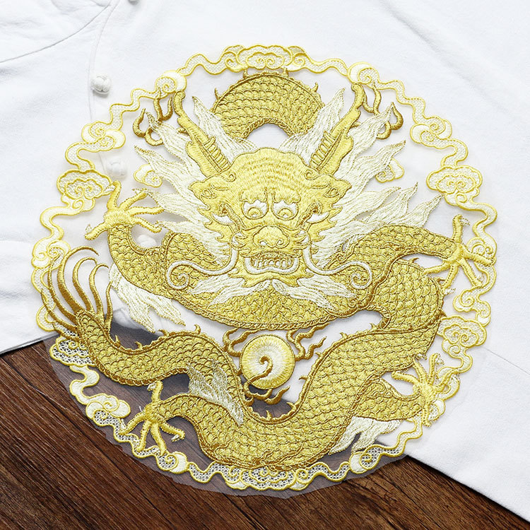 Patch kain melingkar bergambar - Ethnic Fashion For Men ulasan dan harga