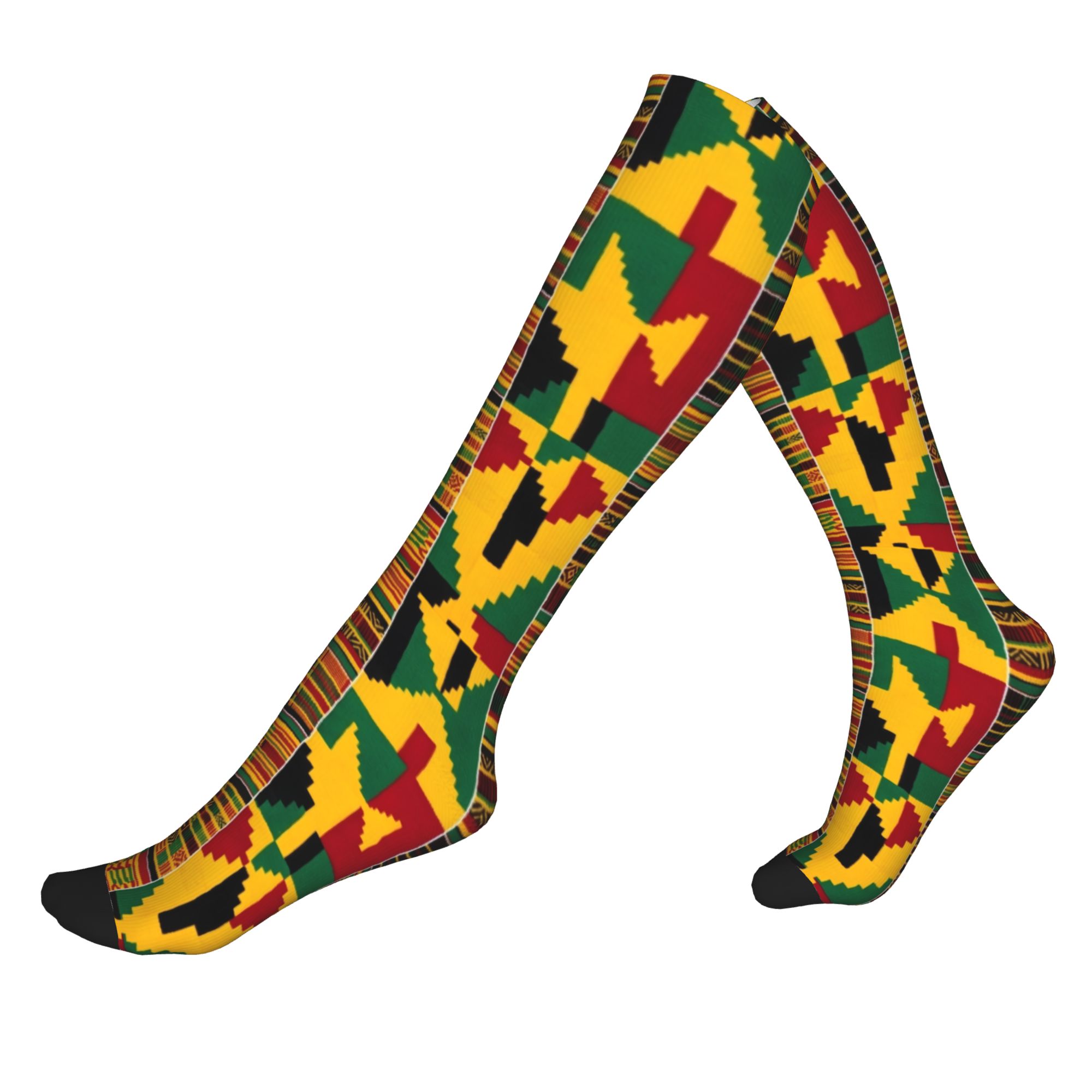 Kaus Kaki Kompresi Olahraga Pr - African Ankara Print ulasan dan harga