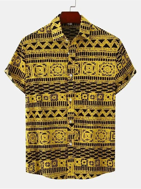 Kemeja Pria Gaya Etnik Lengan  - Urban Ethnic Fashion ulasan dan harga