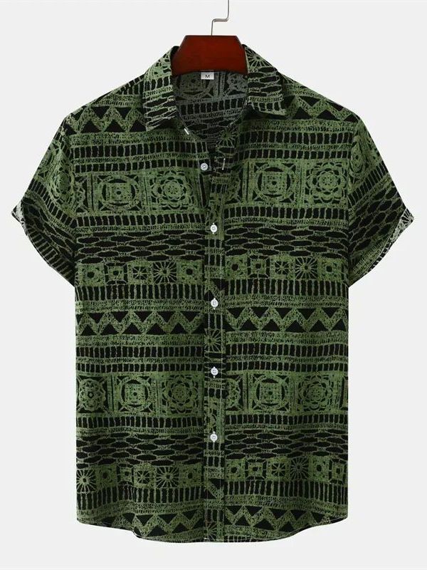 Kemeja Pria Gaya Etnik Lengan  - Urban Ethnic Fashion ulasan dan harga