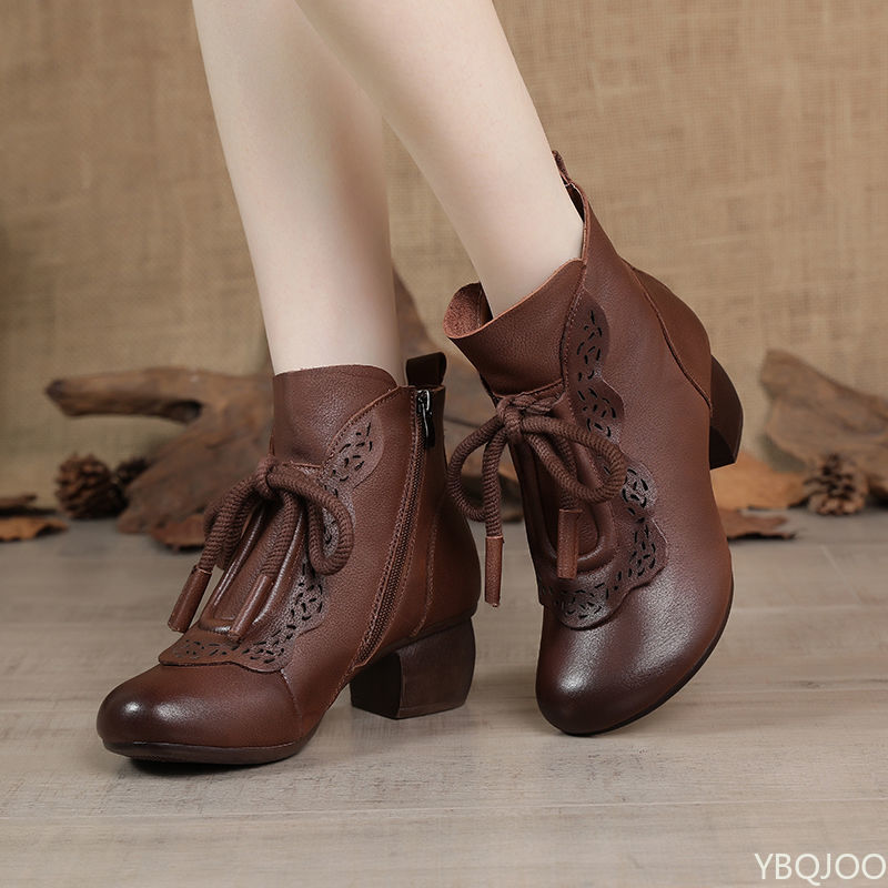 Sepatu Bot Wanita Musim Gugur  - Ethnic Fashion Women ulasan dan harga