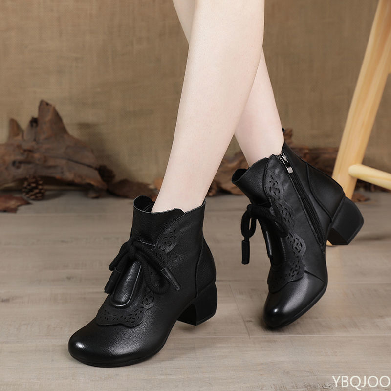 Sepatu Bot Wanita Musim Gugur  - Ethnic Fashion Women ulasan dan harga