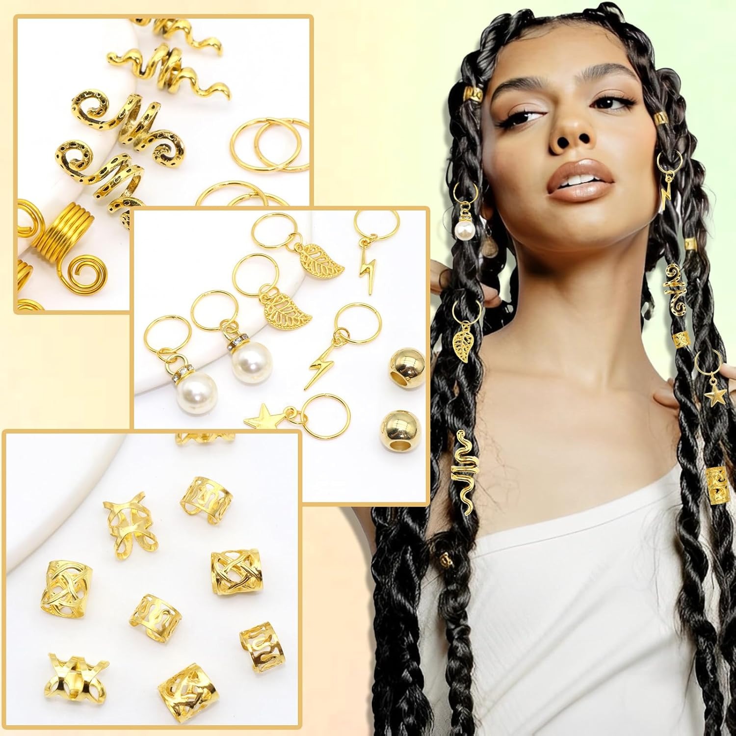 220 Buah Aksesori Rambut, Perh - Ethnic Fashion Jewellery ulasan dan harga