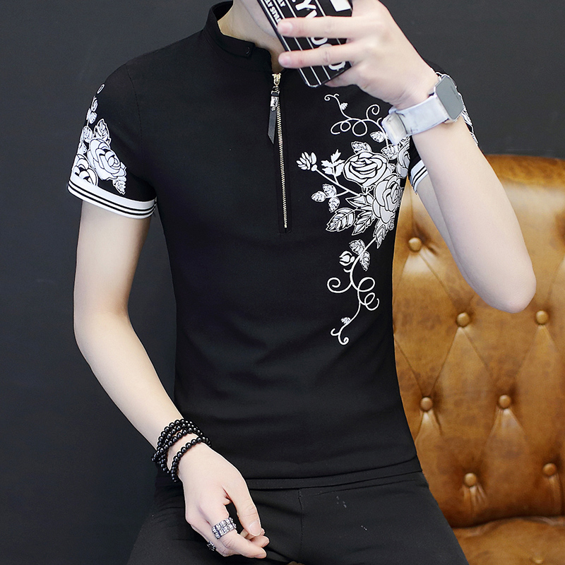 Kaos Pria Lengan Pendek Kerah  - Urban Ethnic Fashion ulasan dan harga