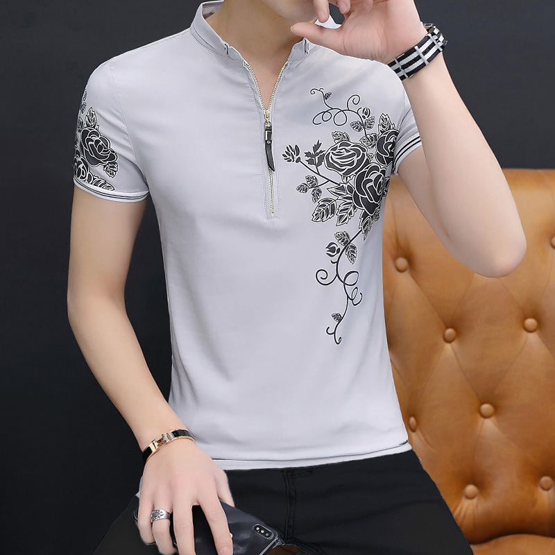 Kaos Pria Lengan Pendek Kerah  - Urban Ethnic Fashion ulasan dan harga