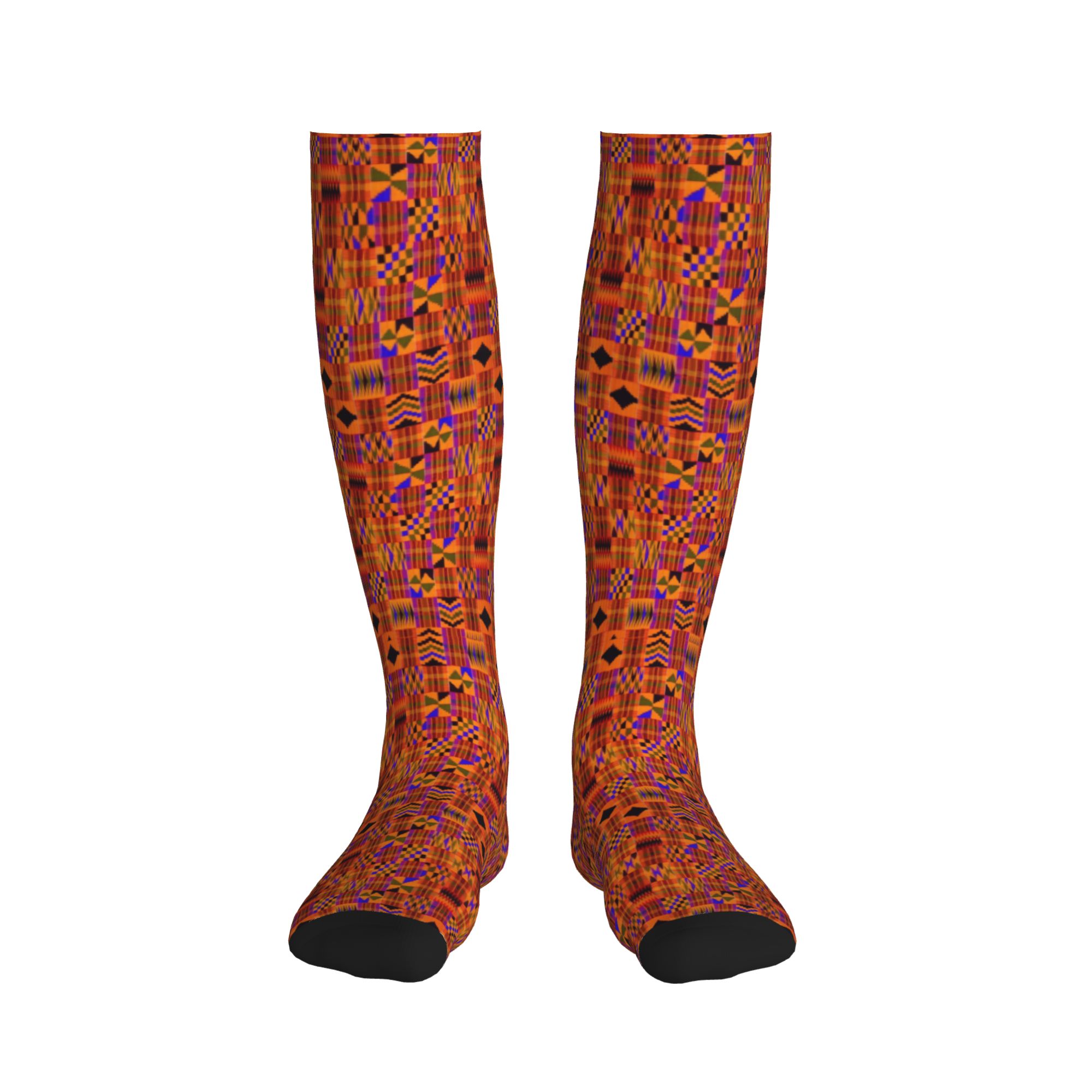 Kaus Kaki Zig Zag Afrika Ankar - African Ankara Print ulasan dan harga