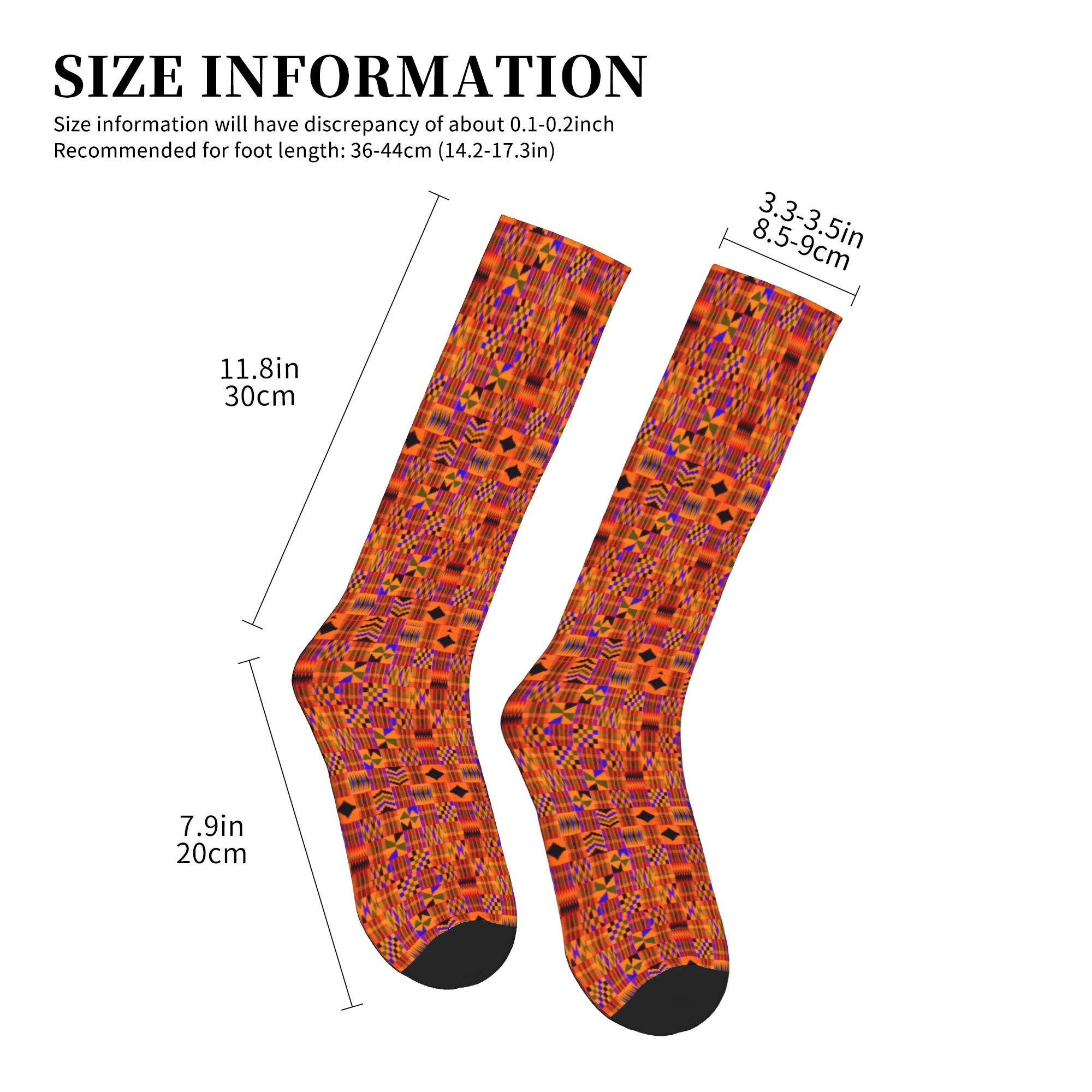 Kaus Kaki Zig Zag Afrika Ankar - African Ankara Print ulasan dan harga