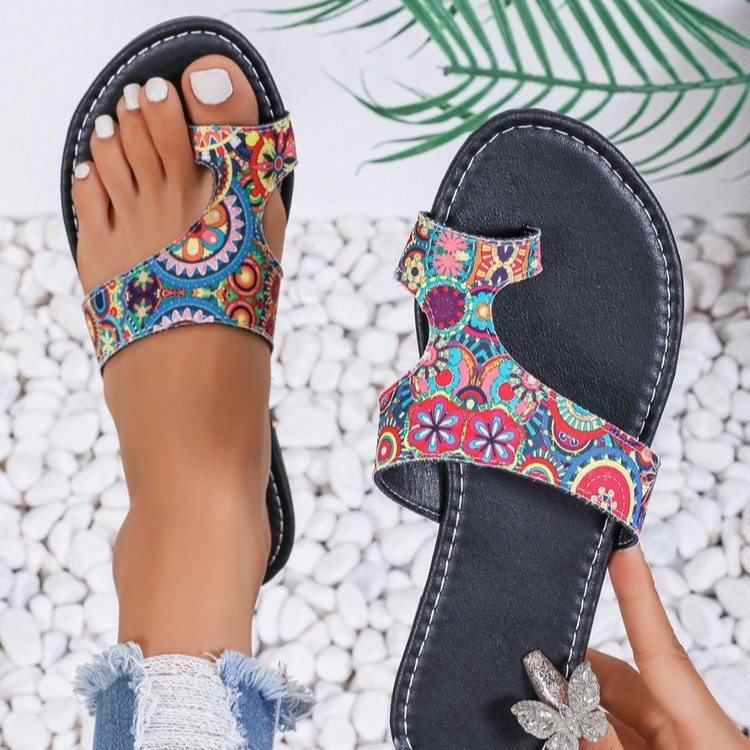 Sandal Datar Etnik Lebar untuk - Women'S Ethnic Fashion Brands ulasan dan harga