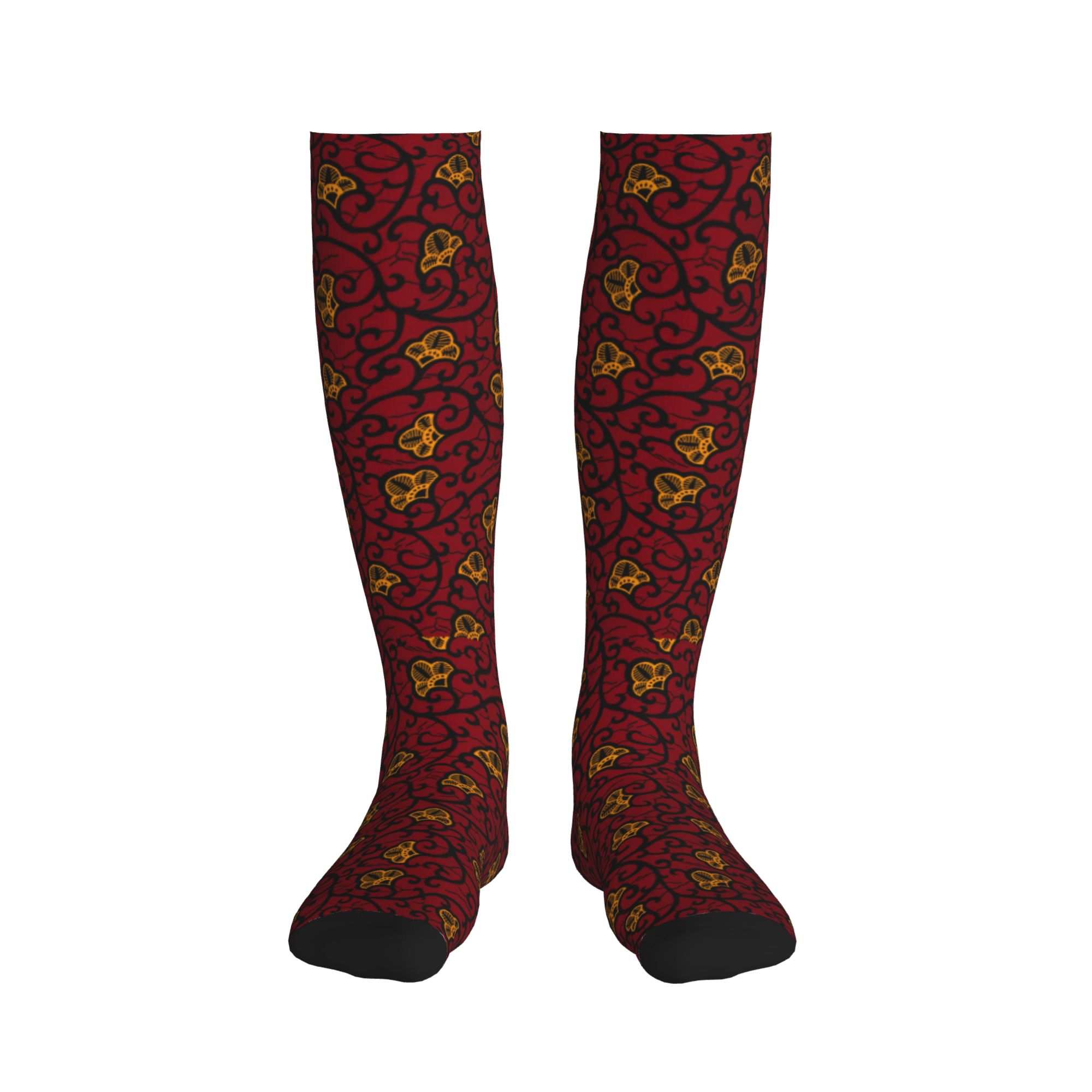 Kaus Kaki Pria Motif Geometris - African Ankara Print ulasan dan harga