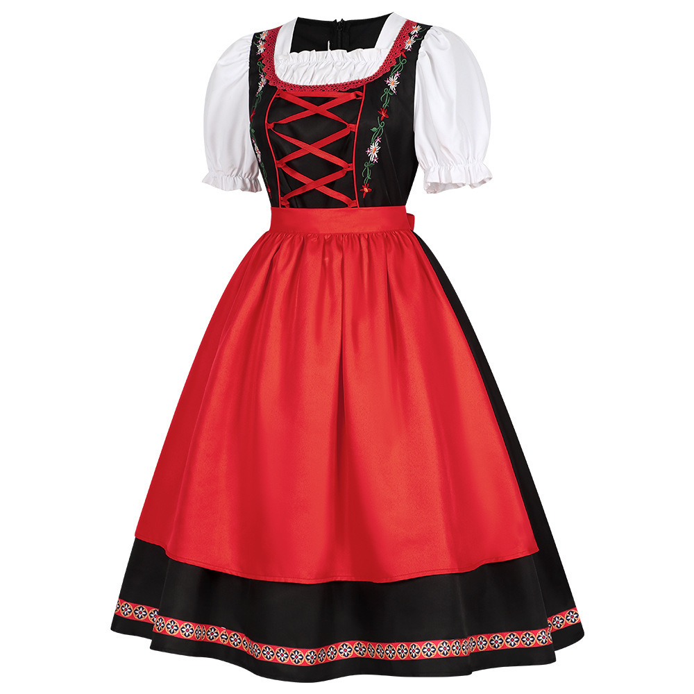 Kostum Oktoberfest Jerman Baru - Ethnic Fashion Women ulasan dan harga