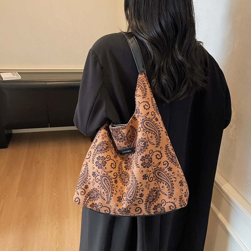 Tas Tote Kapasitas Besar Pola  - Women'S Ethnic Fashion Brands ulasan dan harga