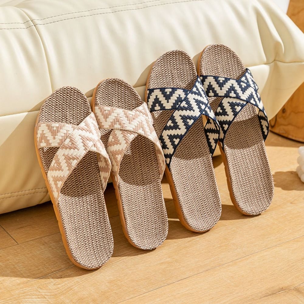Sendal Linen Gaya Etnis, Sanda - Ethnic Fashion For Men ulasan dan harga